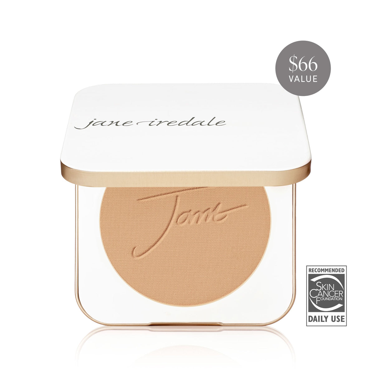 medium with gold/peach undertones - SPF 20