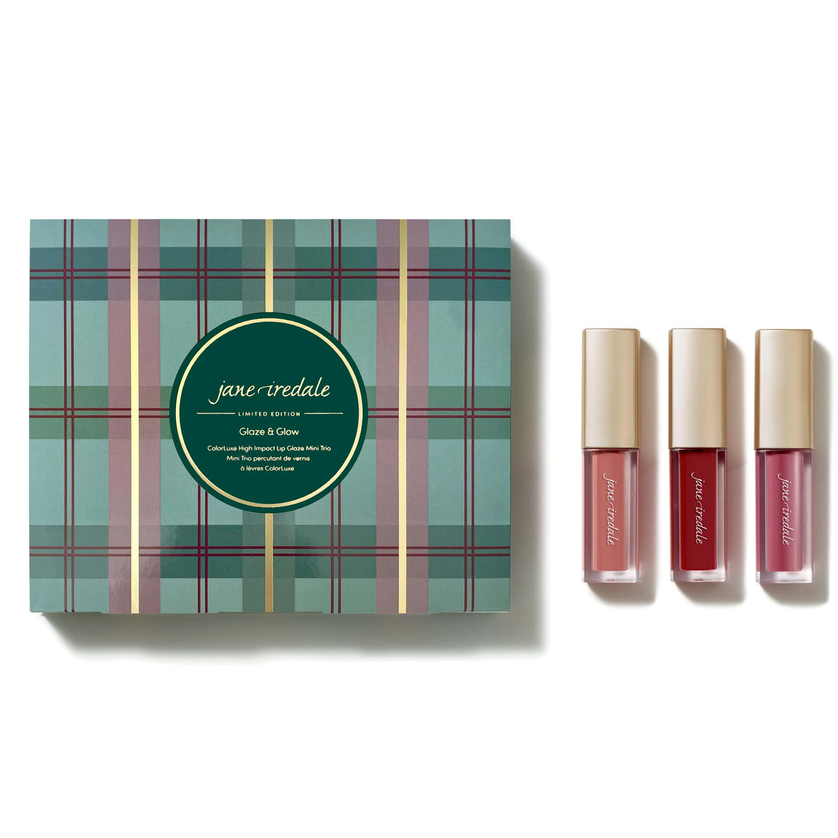 Glaze &amp; Glow ColourLuxe High Impact Lip Glaze Mini Trio